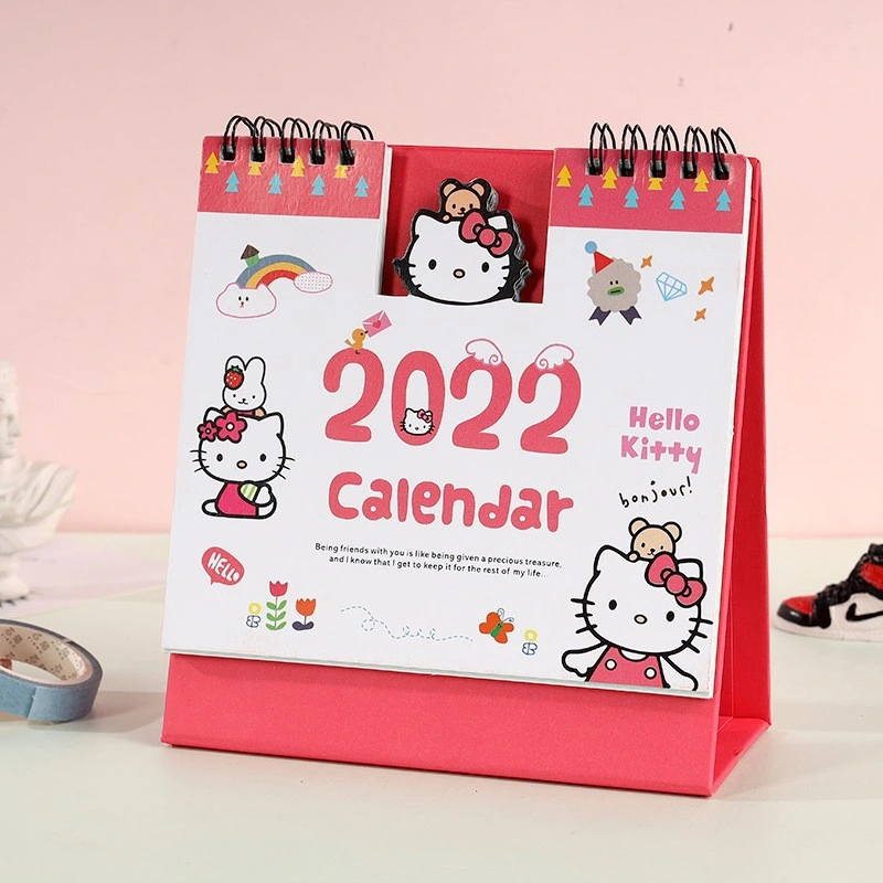 Factory Spot Wholesale/Supplier Calendar 2022 Cute Cartoon Shape Desktop Creative Calendar Calendar