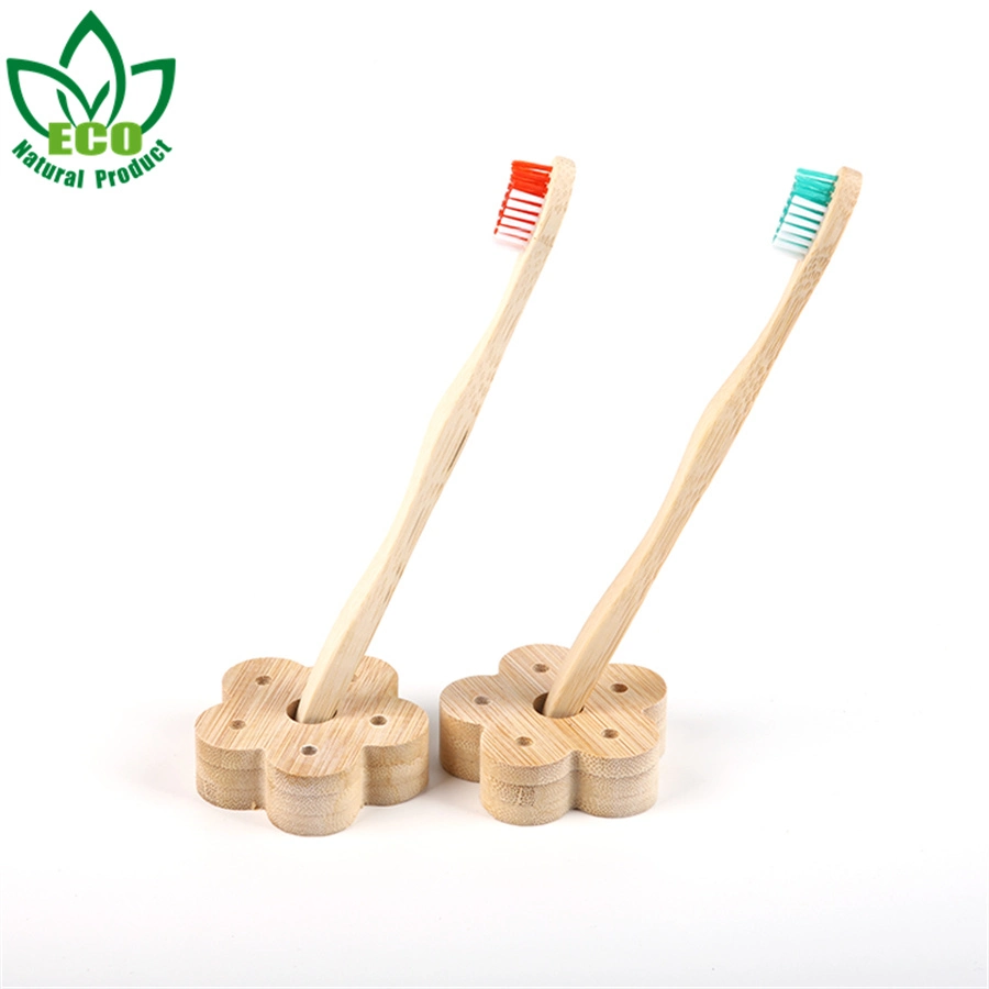 Universal Natural Bamboo Toothbrush Holder for Bathroom Environmentally Friendly Bamboo Product