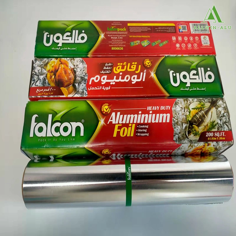 Pharmaceutical Alminium Heavy Duty Wide Household Use Aluminum Foil Roll Manufacture Allwin-Alu Paper