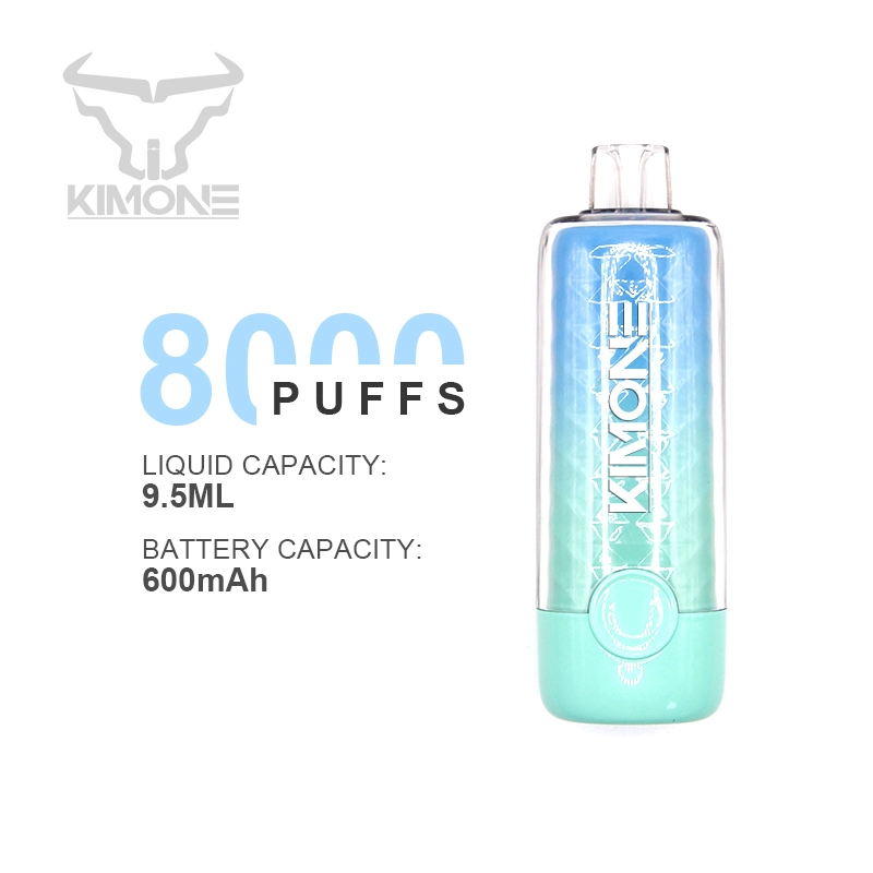 Красочные 8000 Puffs одноразовые Vapes с 9.5ml E жидкость Pod