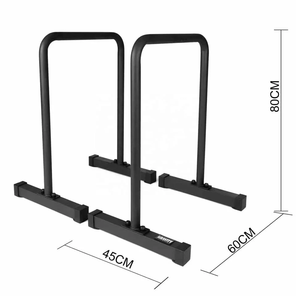 Precio de fábrica ejercicio físico músculo Acero Metal Tipo S asa Soportes de barra de empuje Parallettes