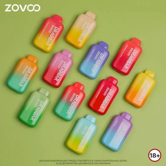 Zovoo Vape Dragbar B5000 B6000 B6500 X8500 Pod descartável original Produto Nova chegada Waka PA7000 PA10000 Gear 10000 Vapor Ecig Atacado I Vape