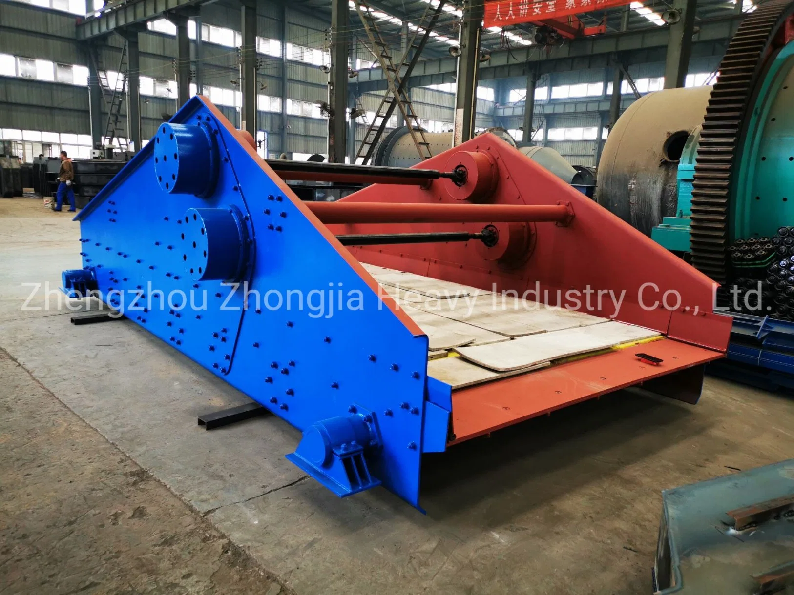 Dewatering Vibrating Screen with Polyurethane Mesh for Sand and Mining Equipment