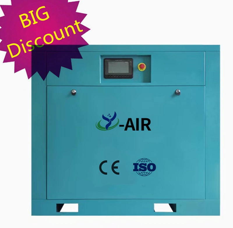 Industrial Oilless Air Cooled Silent AC Electric Stationary 8bar 10bar Low Noise Oil Free Scroll Type Air Compressors Pump for Medical Industry / Oxygen