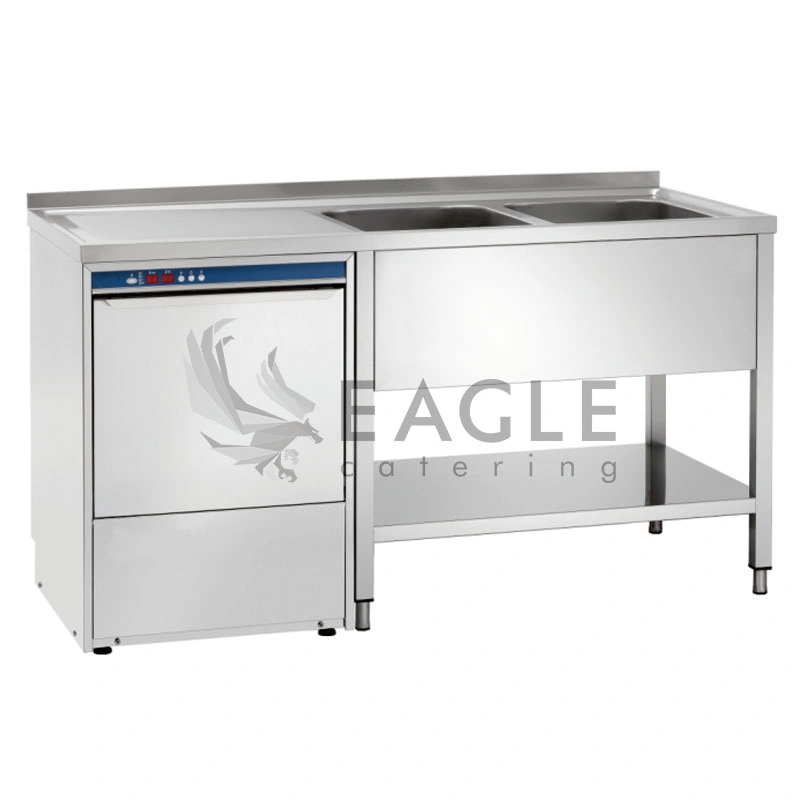 Stainless Steel Hotel Work Table Kitchen Sink