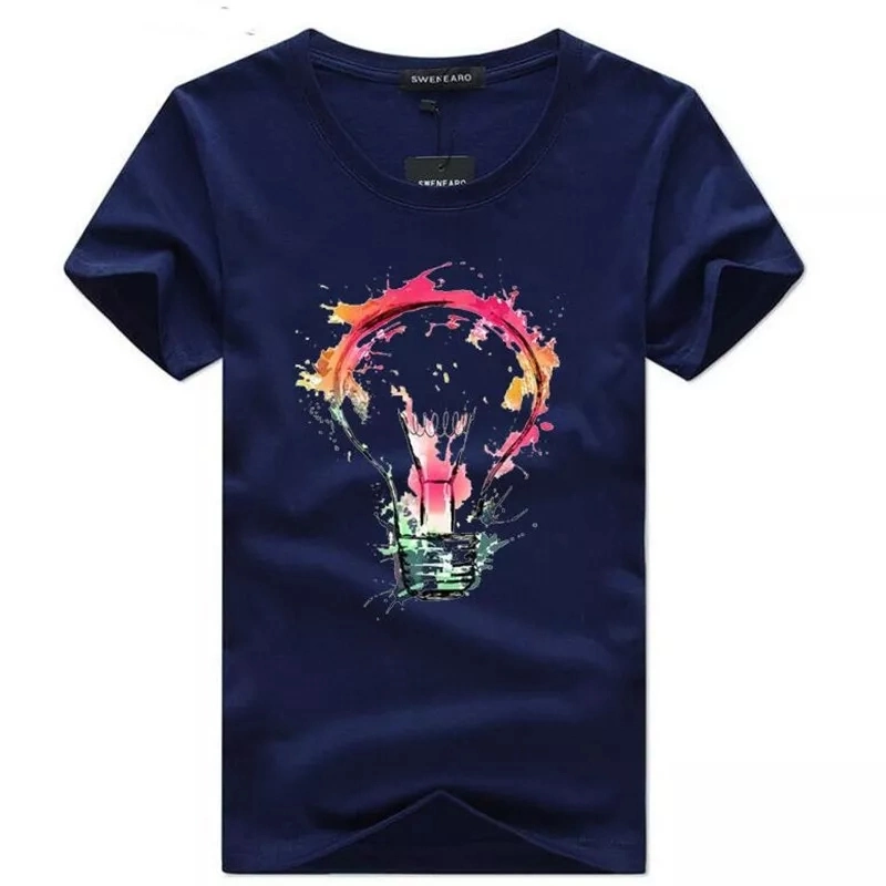 Breathable Casual Style Cotton Custom Design Logo Mens T Shirt