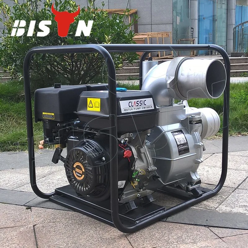 Bison Portable 18HP 6 Inch Gas Powered Water Transfer Pump for Flood Irrigation