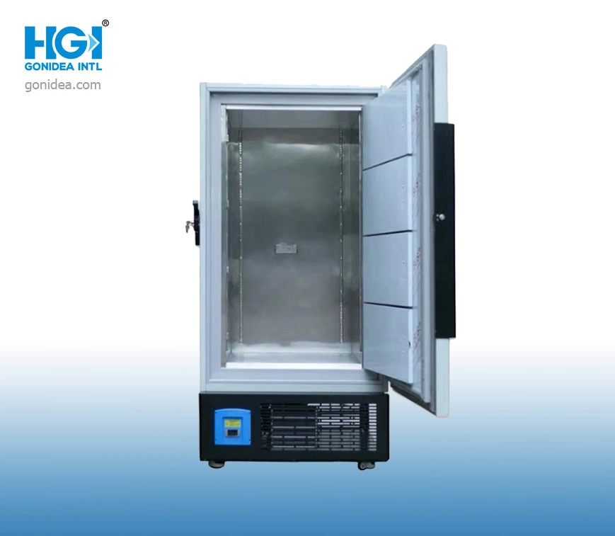 450W Big Capacity 45c Ultra Low Temperature Freezer 638L Hdw-45L638