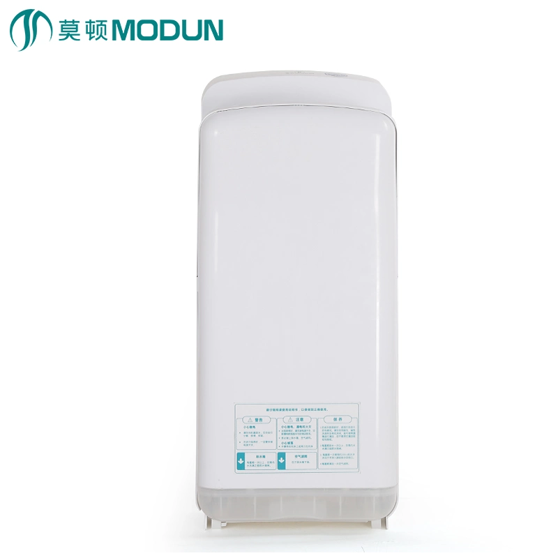 High Efficiency High Velocity Speed Commercial Household Bathroom Double Side Infrared Sensor Cold Warm Air Electric Brush Hand Dryer Automatic Jet Hand Dryer