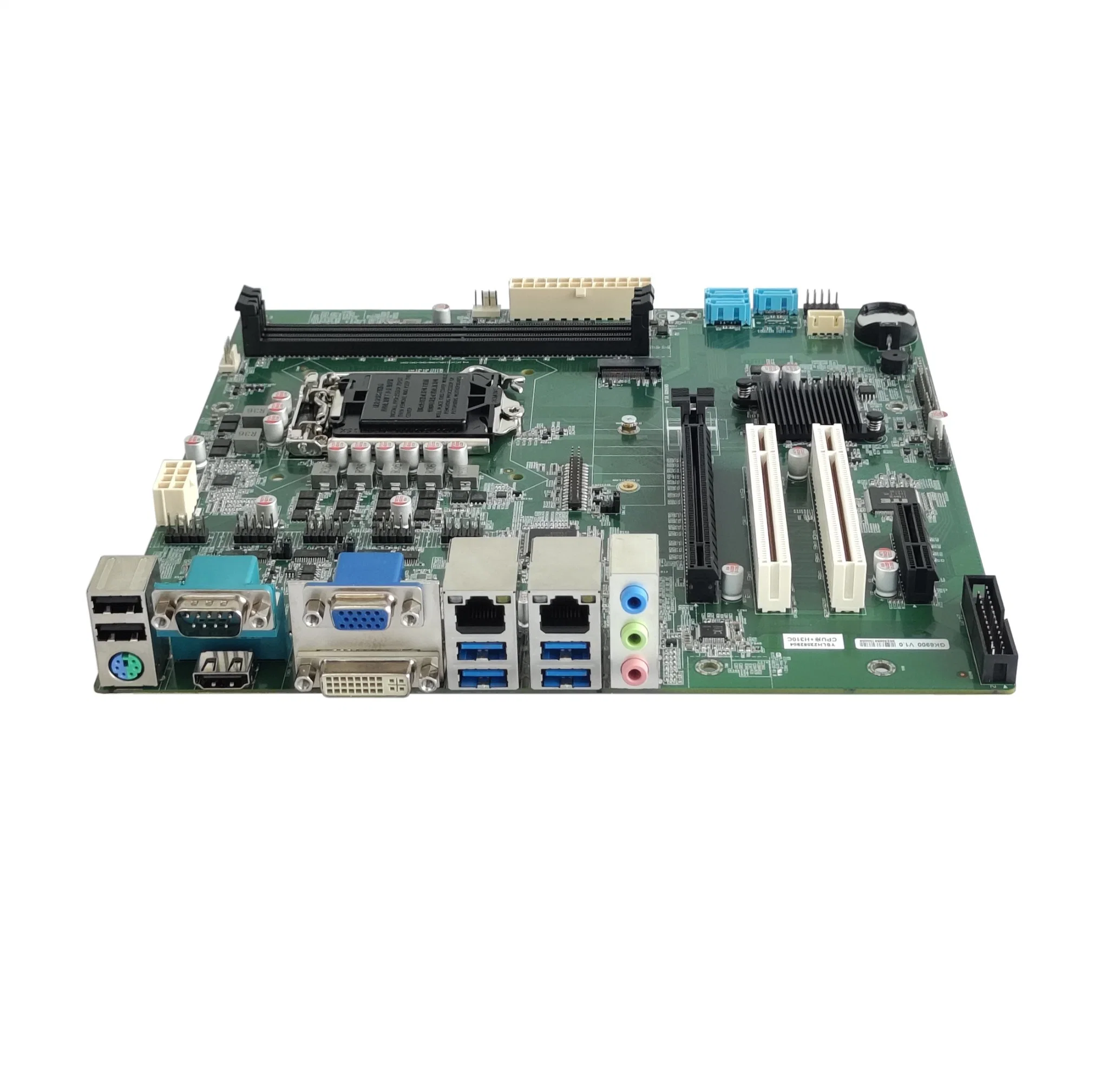 Novo H310c Café Chipset Lake 8 Gen I5-8500 I7-8700 8111h+1Intel i219V LAN 1*pcie_X16 1*pcie_X4 2*DDR PCI4 Placa Principal do Laser