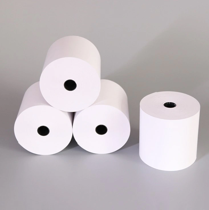 Thermal Bank Receipt Paper ATM Rolls 80*180mm