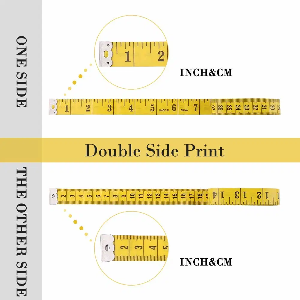 3m PVC Yellow Measuring Tape for Advertised Gift