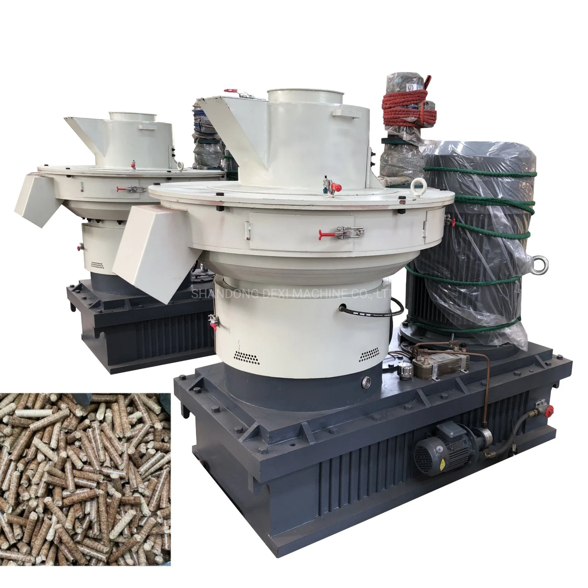 Start a Business Project Biomass Vertical Ring Mold Rice Husk Feed Pellet Machine 460p