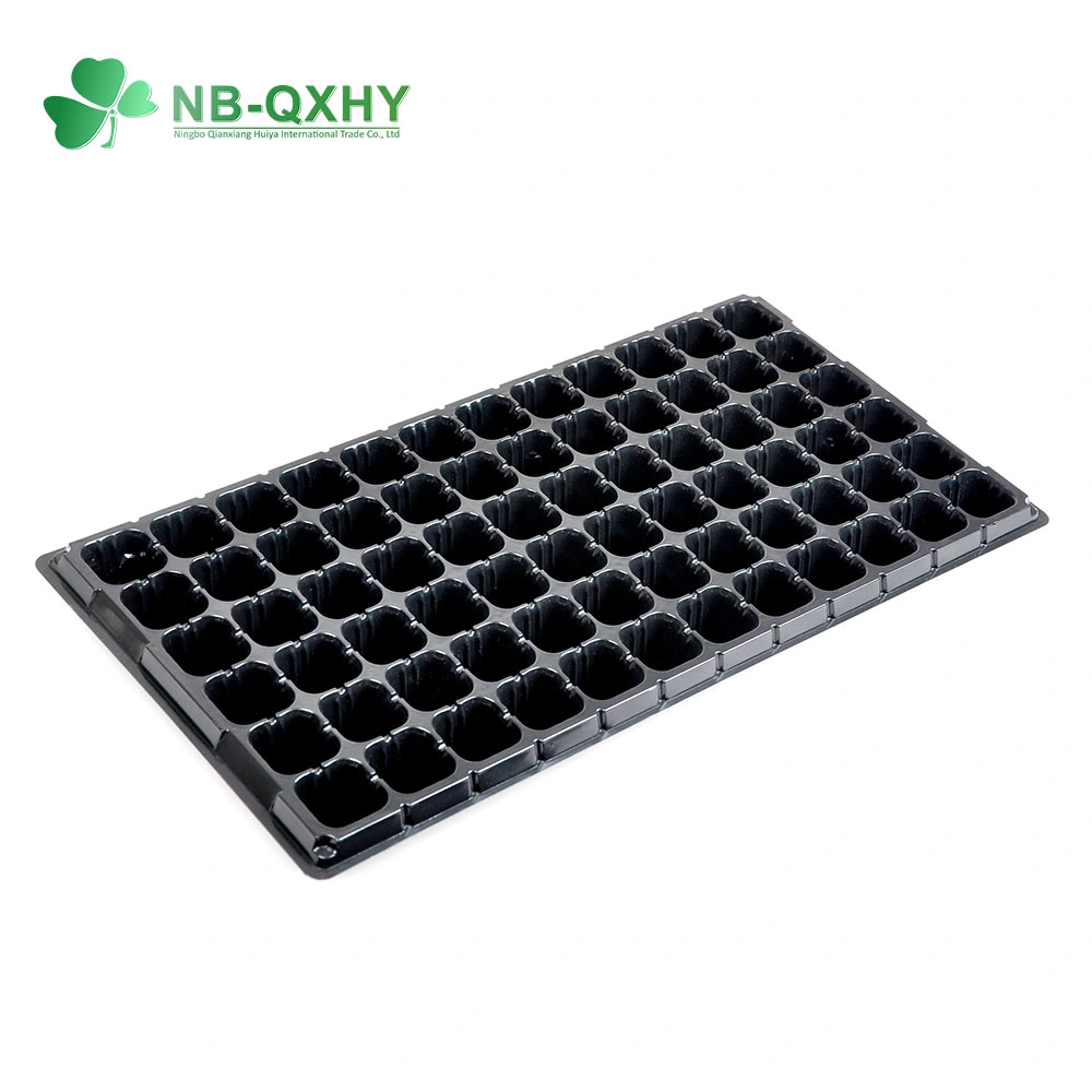 200 Cells Black Seed Plant Plastic Nursery Seeding Germination Plant Trays