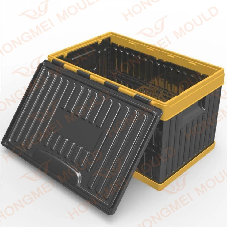 Household Injection Molding Mould Making About Plastic Storage Box Mould Industrial Lid Box Mould