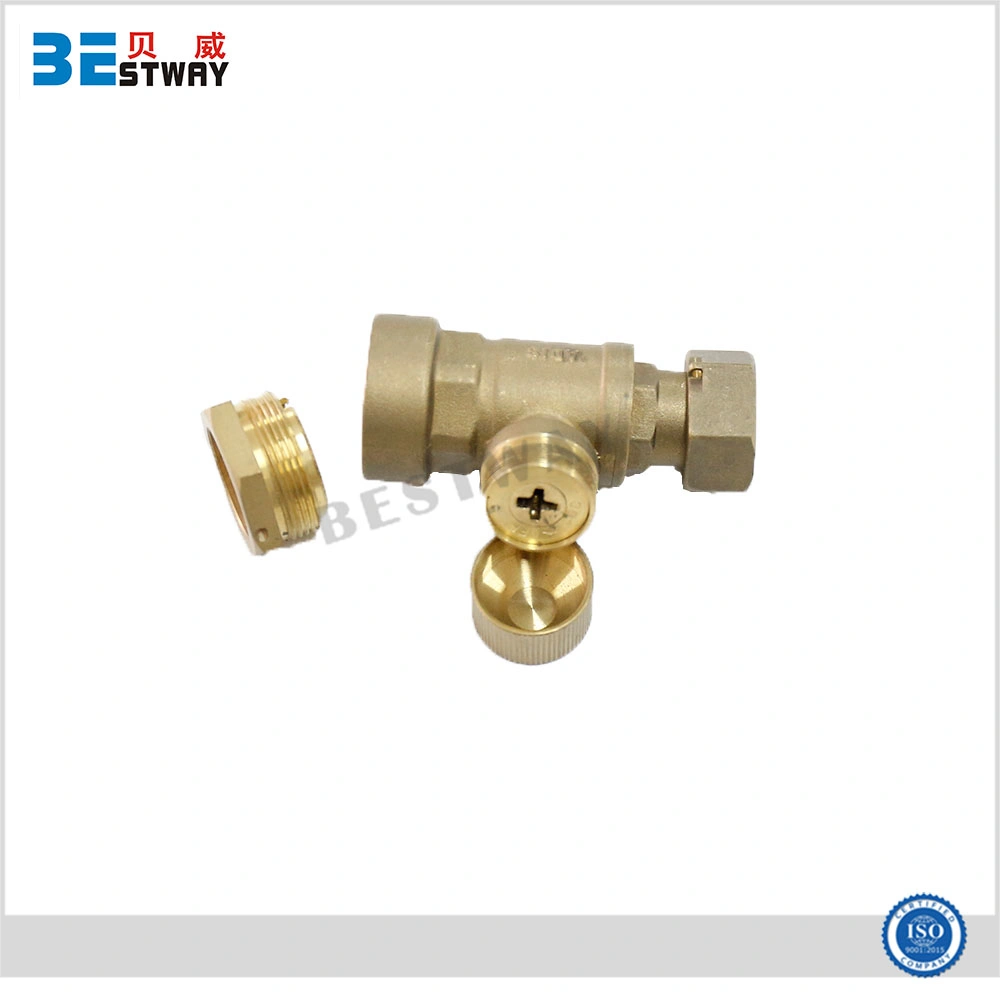 Straight Type Lockable Valve with Long Cylinder Handle