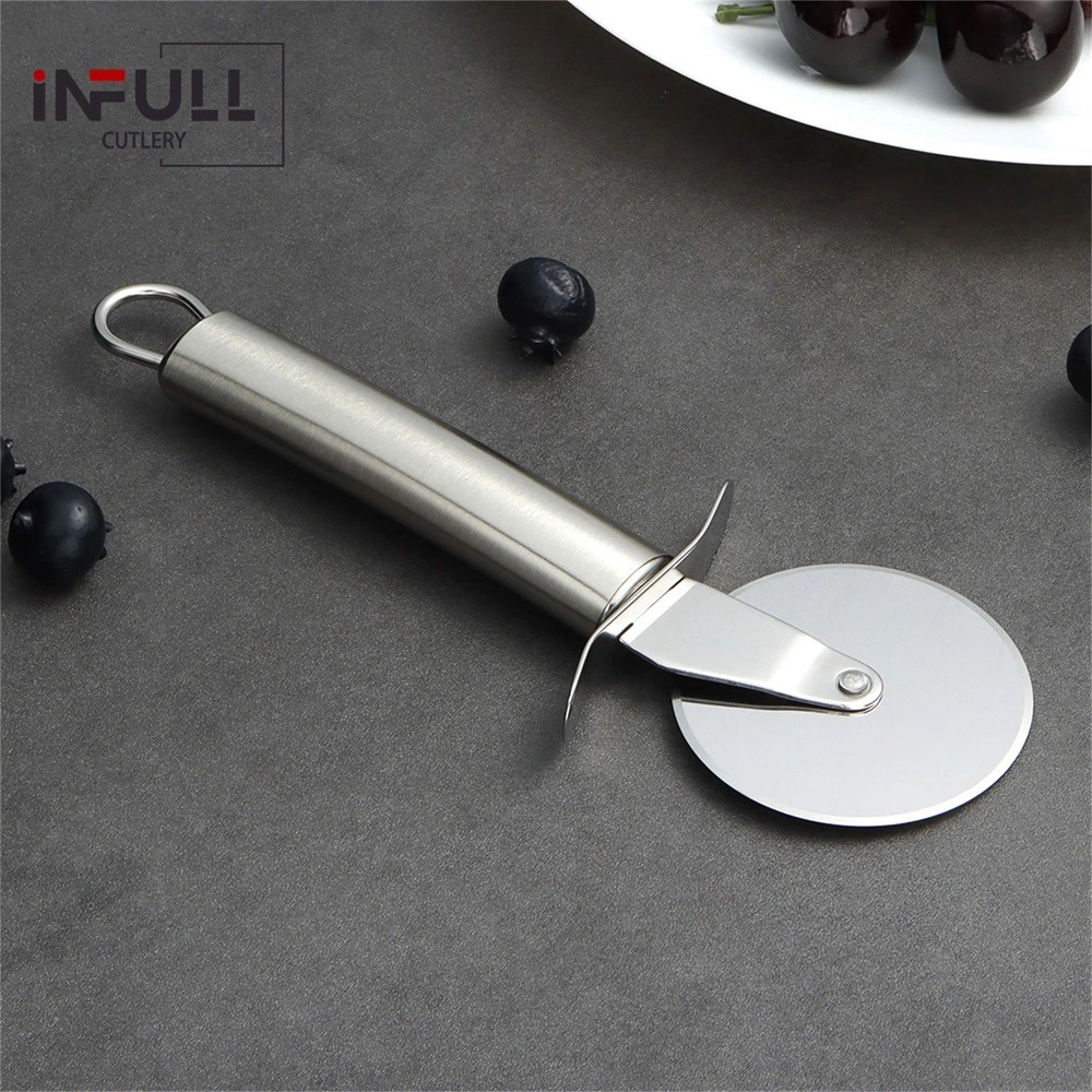 Sharp Blade Stainless Steel Pizza Cutter Wheel for Baking and Desserts