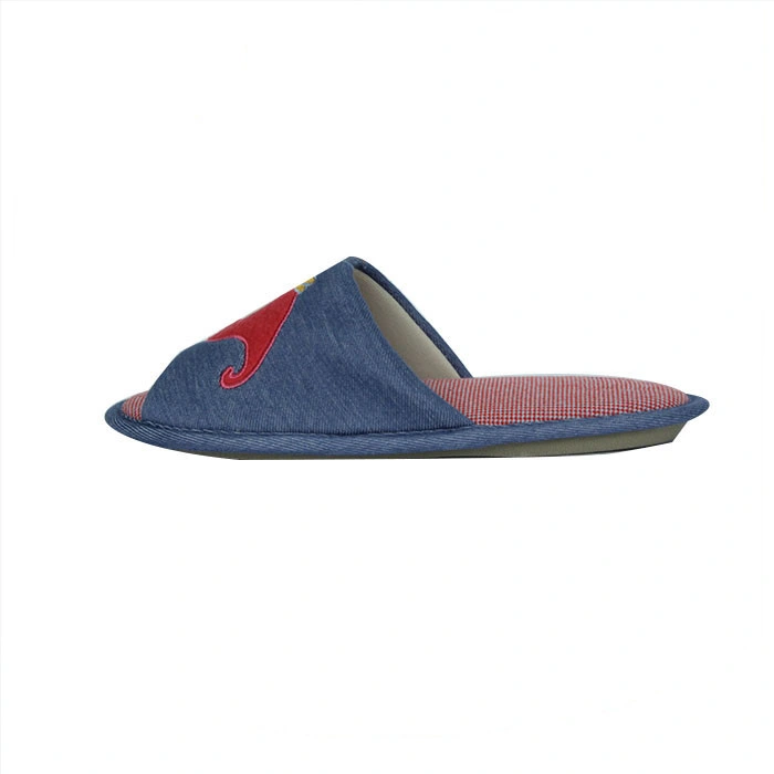 Fleece Stoff Oberfrau Mode warme Innensohle TPR Außensohle innen Slipper