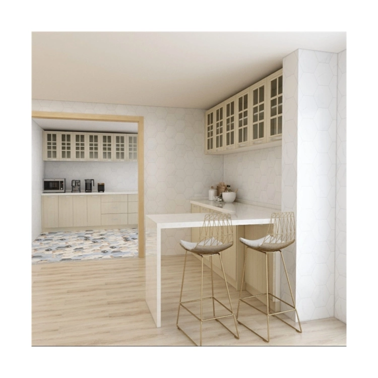 Prima Kitchen Cabinet personalizado cozinha de armário moderna LED Tira luz para armário de cozinha armário de cozinha estilo popular armário de armazenamento de cozinha