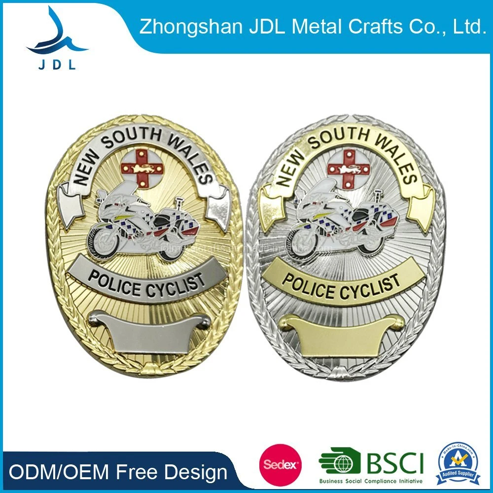 Custom High quality/High cost performance  Metal Antique Brass Souvenir Badge (100)