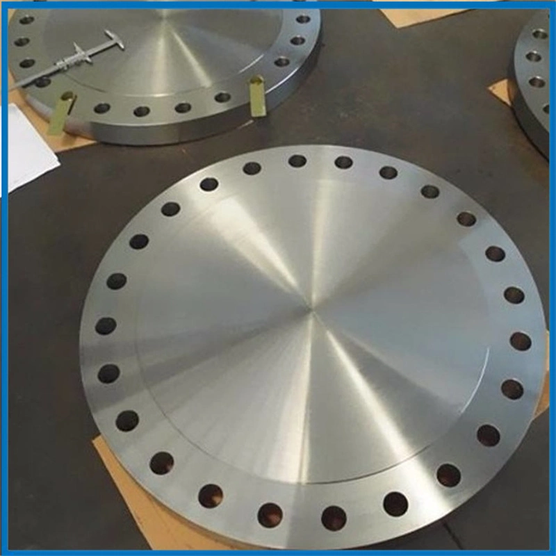 ASTM A105 Flange Blind Stainless Steel Carbon Steel According to Standard Blind Slip on Weld Neck Flange Manufaflange Water Pipe Flange