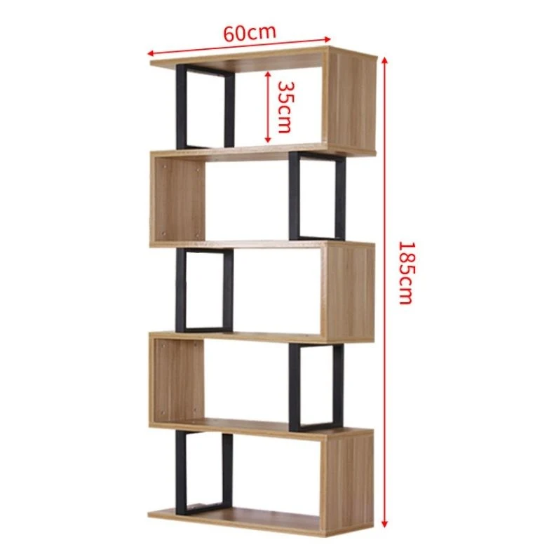 Shelf Display Shelves Cosmetic Cabinet Steel Wooden Store Gondola Shelving Boutique Convenience Iron Used in Supermarket Rack Book Shelf