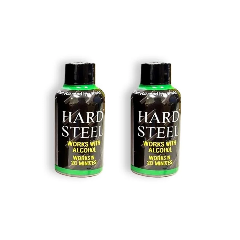 Energy Drink Hard Steel Shot Original Bottle Works with Alcohol