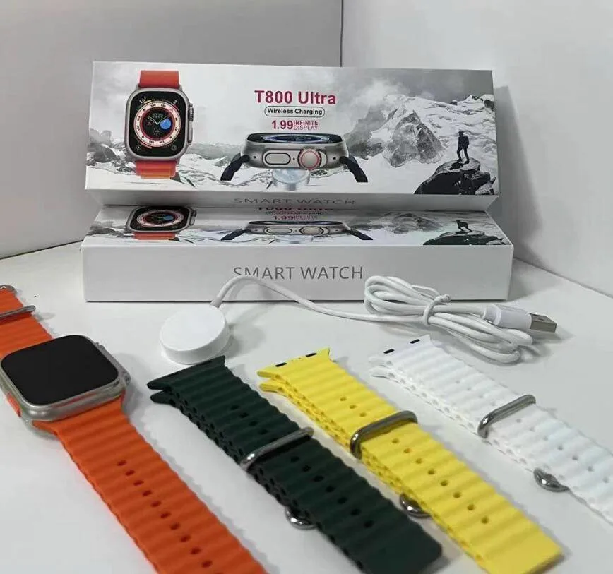 2023 Nuevo S8 Ultra Smartwatch ritmo cardíaco sueño de oxígeno en sangre Monitoreo Fitness Tracker Smart Watch Nueva frecuencia cardiaca electrónica inteligente Monitor Bluetooth T900 Ultra