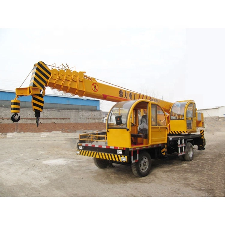 High Efficiency Hydraulic Lifting Telescopic Boom Truck Mounted Crane