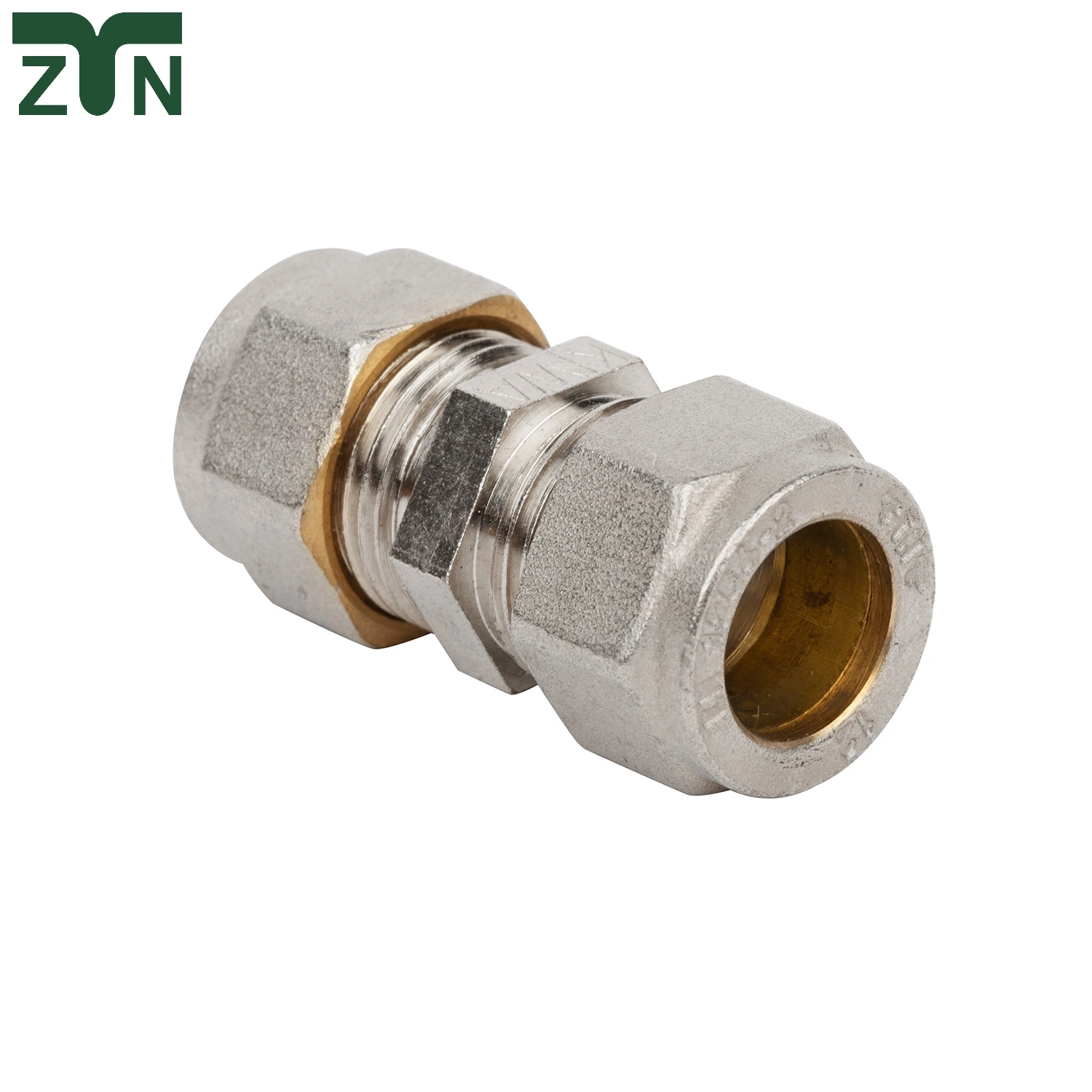 Full Range of Straight Couplings Pipe Fittings Compression Brass Fitting with High quality/High cost performance 