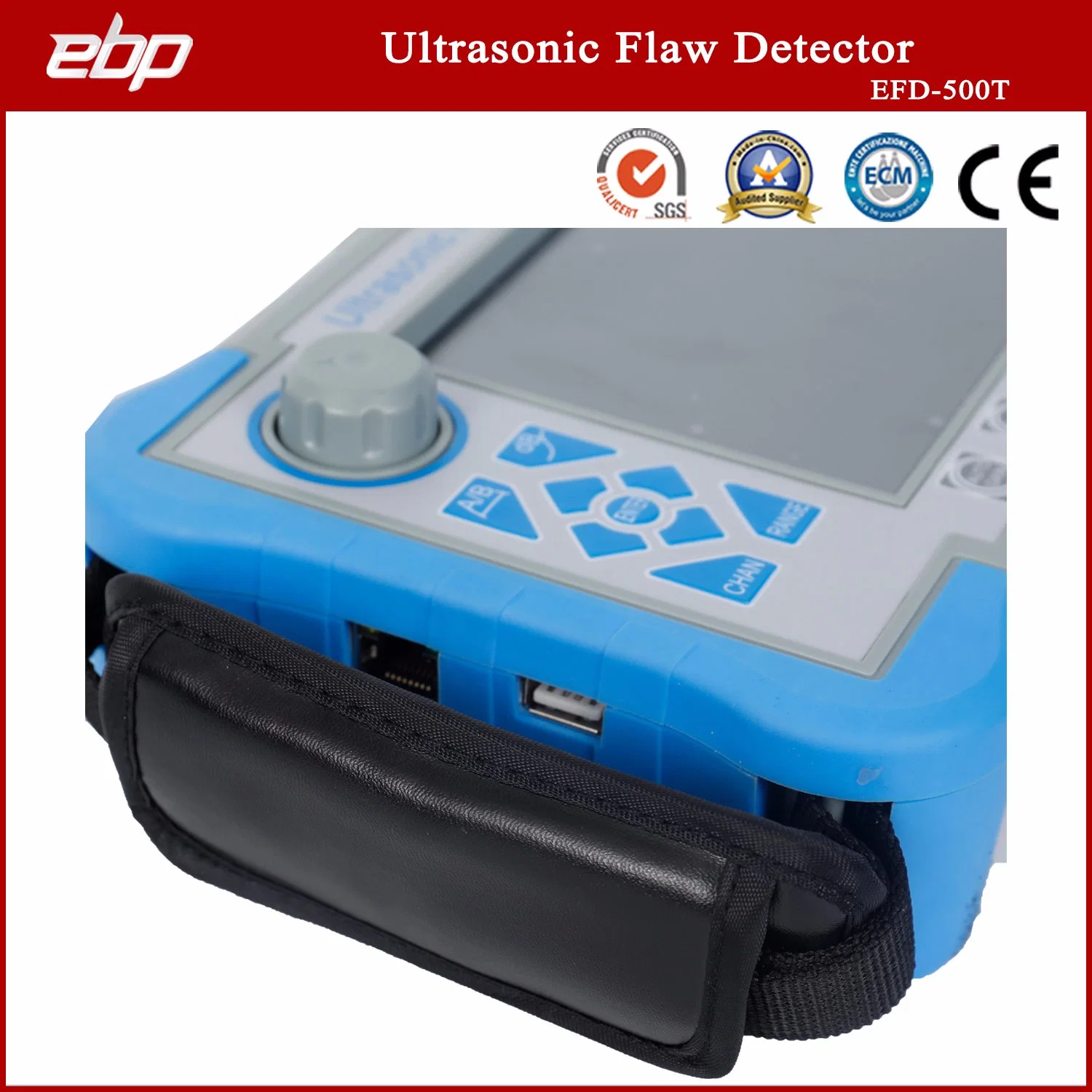 Portable Digital Ultrasonic Testing Flaw Detector for Metal Internal Crack Detection