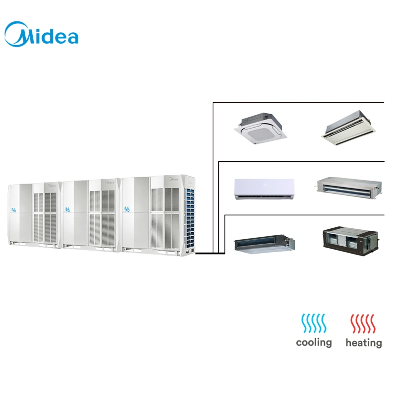 Midea 72HP 50 (60) Hz 7 Levels of Energy Management China Supplier AC Inverter Vrf System Climatiseur Air Conditioner