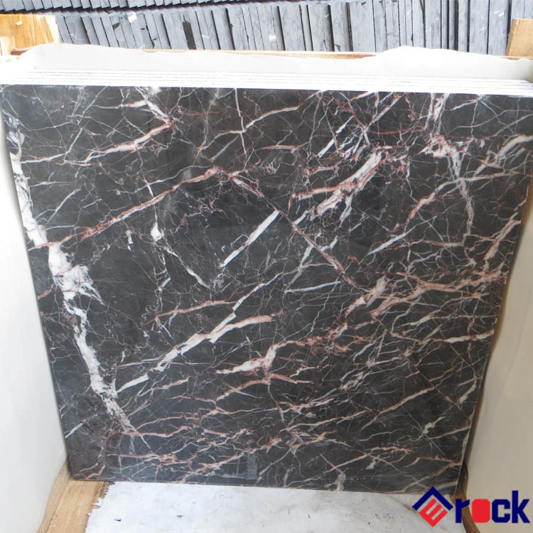 China Cuckoo Red Marble Stone Polierte Platten für Indoor Boden Fliesen und Stufen