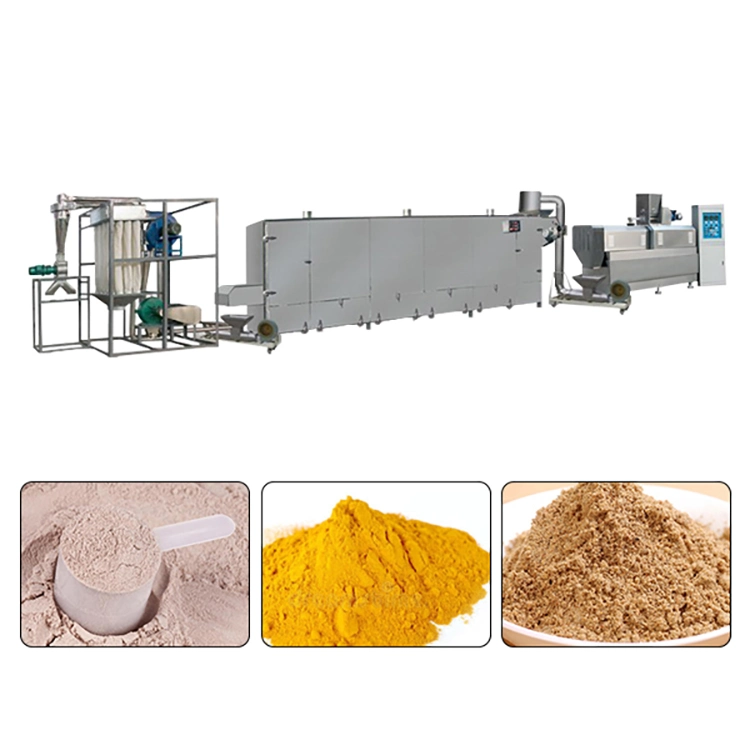 Nutritional Rice Powder Making Machine Baby Flour Production Line Infant Nutritional Flour Processing Equipment