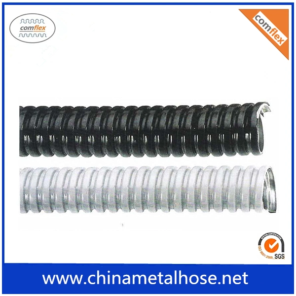 Stainless Steel 304/316/321 Galvanized PVC Coating Flexible Metal Conduit for Cable Protection