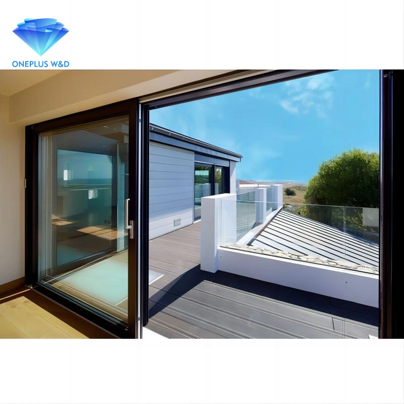 Wholesale Price Modern Design Aluminium Frame Glass Lift Sliding Door