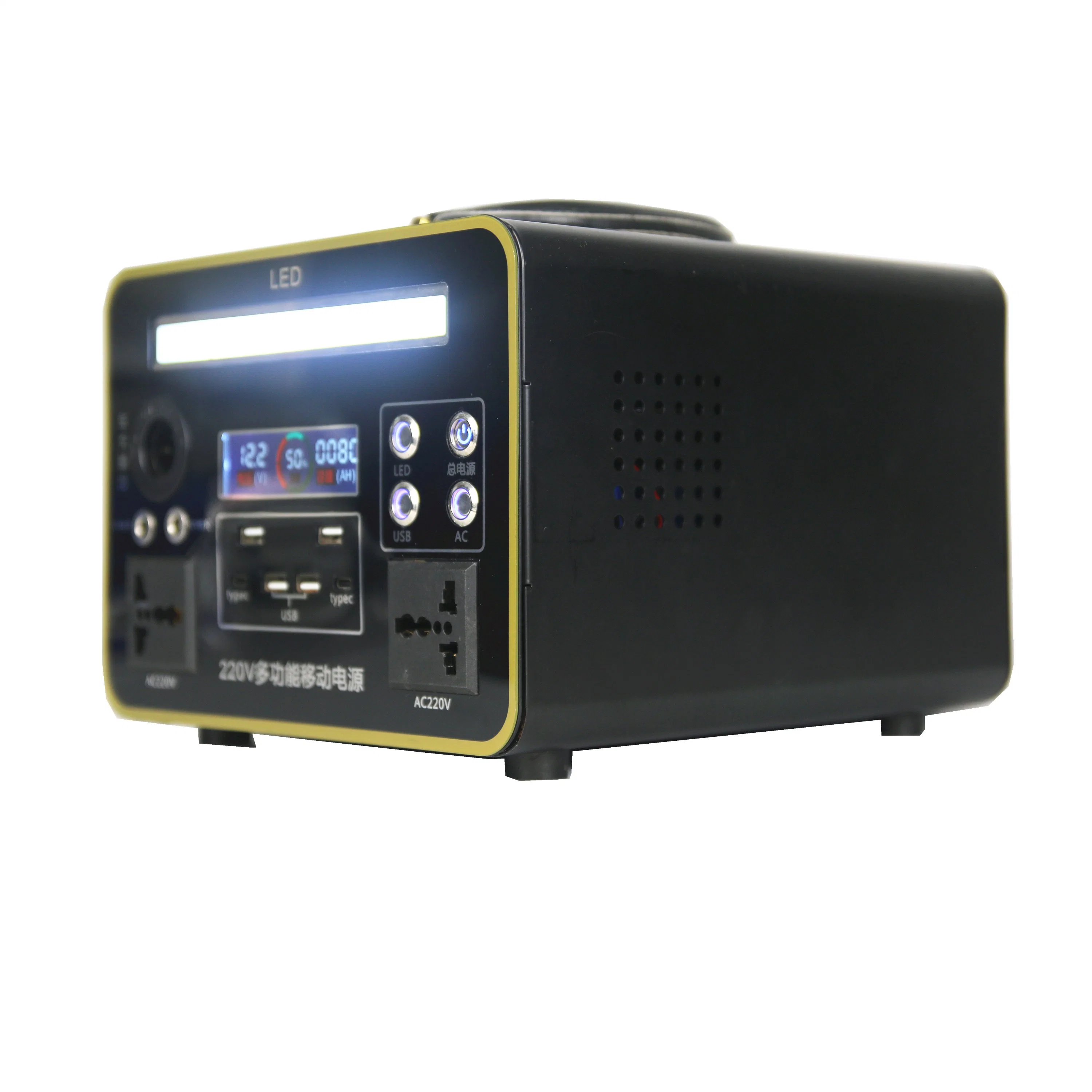 Manufacturer Selling 70000mAh 600W Pure Sine Wave Solar Power Station