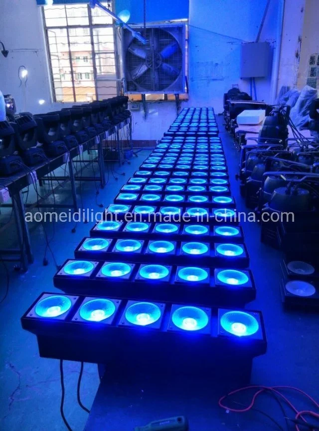 Espectáculo profesional DJ Luz de la barra de luz LED 5*10W 4en1 de la luz de la Matriz de LED