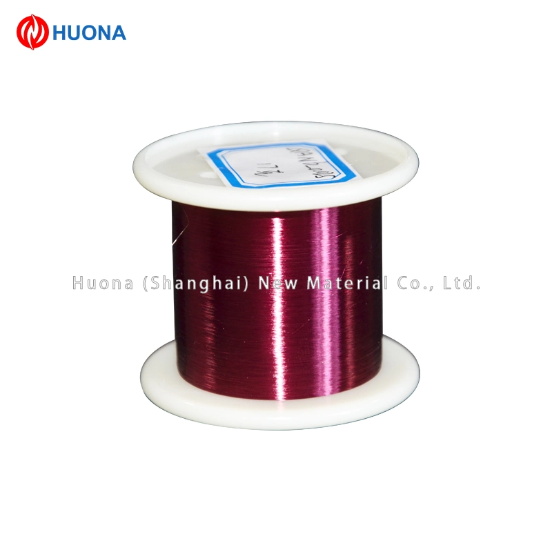 Polyester Enamelled Resistance CuNi40 Alloy High Temperature Enameled Wire