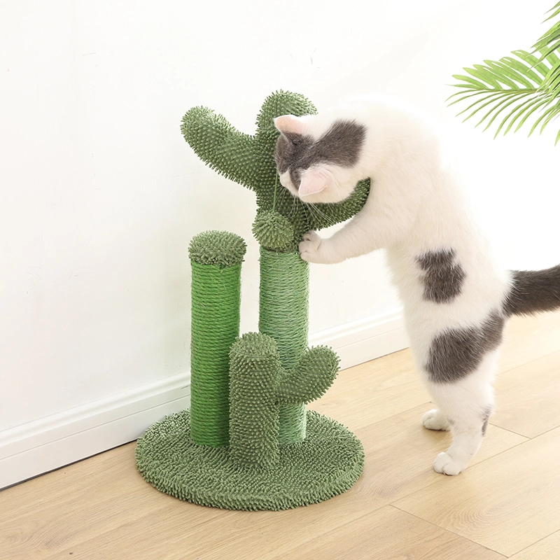 Petstar 2020 de Sisal Natural arañazos de gato gato Scratcher Cactus Post