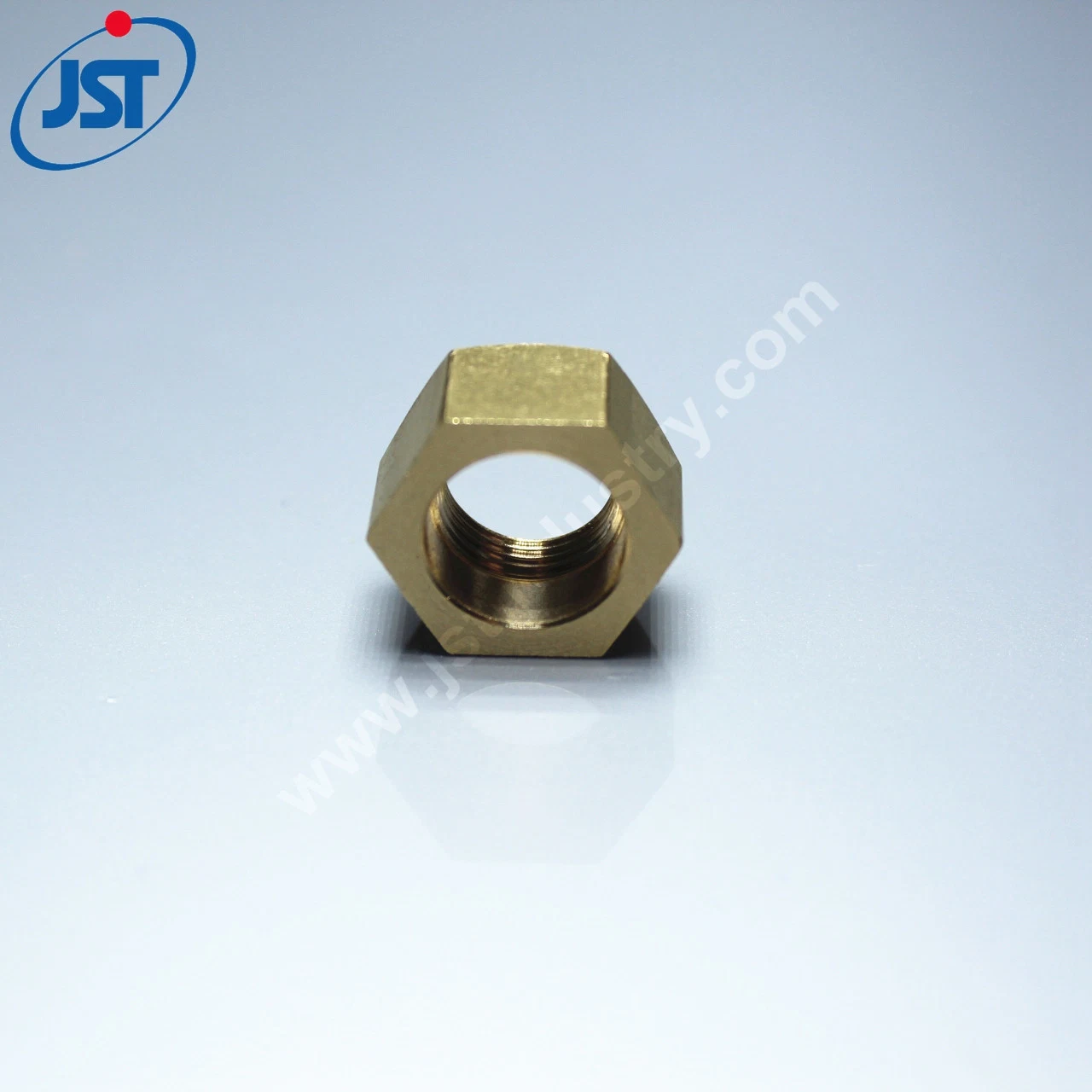 Custom CNC Machining Screws Brass Compression Fitting Hex Screw Nut