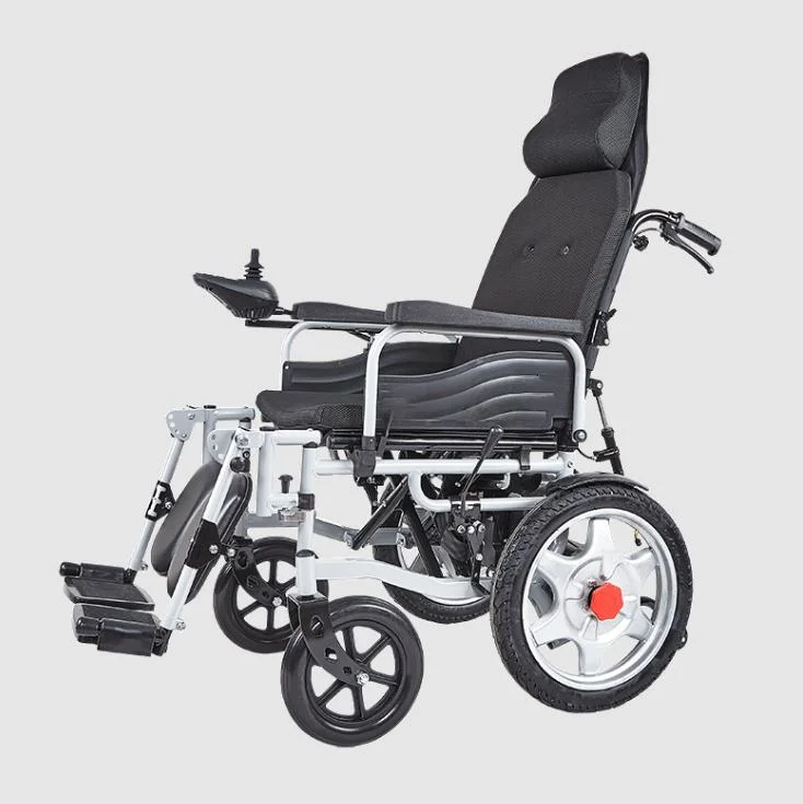 Folding Electric Motorized for Handicapped Customizable Function Practical Electrical Invalid Wheelchair