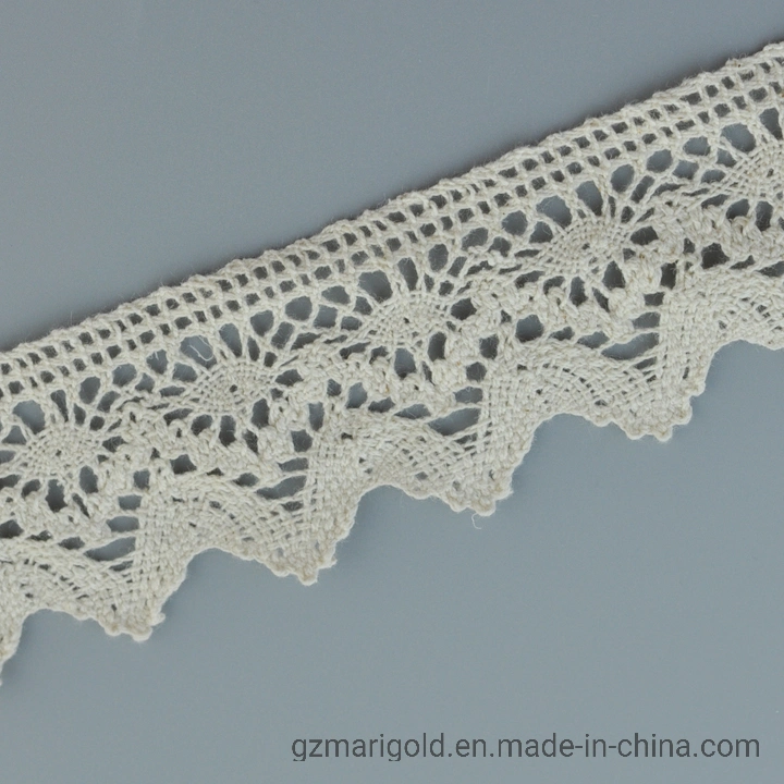 Triangular Cotton Lace Trimming Textile Lace Accessories