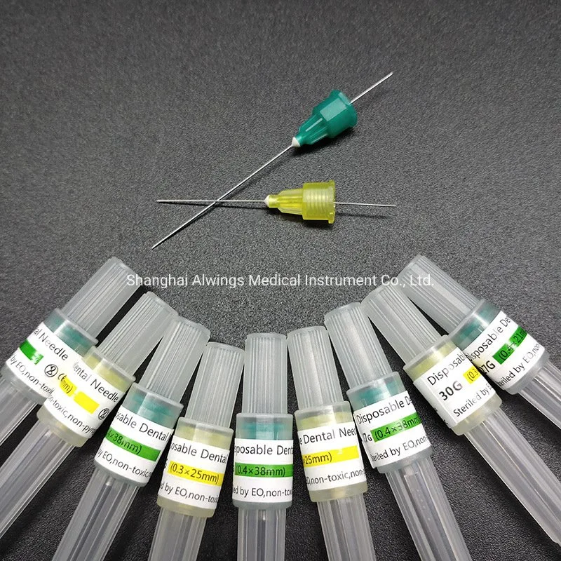 Alwings Disposable Dental Needles Universal for Metric and Imperial Syringes