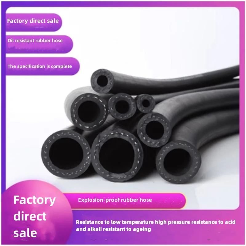 Customizable Explosion-Proof 4/6 Wear-Resistant Rubber Hose for Water Pipes