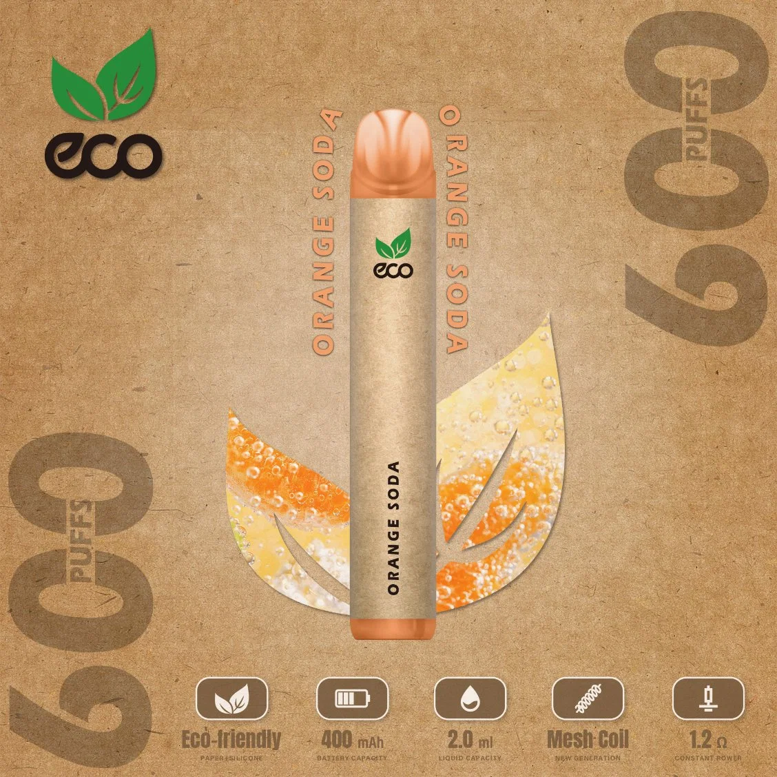 Hot France 600 Puff Environmental Friendly Vape Bar Wholesale/Supplier Only