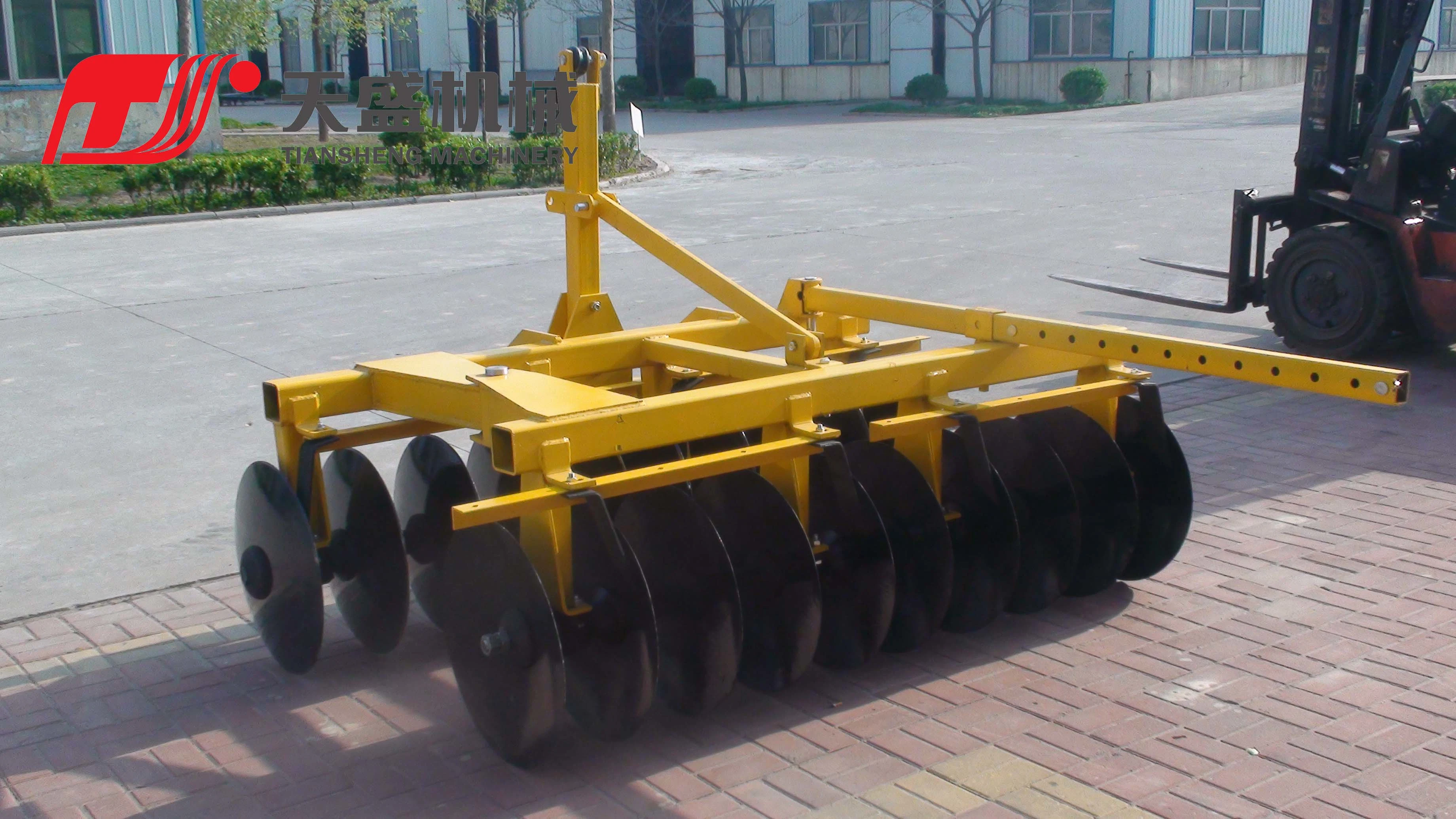 New Factory Tractor Three Point Mounted Middle Duty Suspension Offset Disc Harrow with Belt Traction