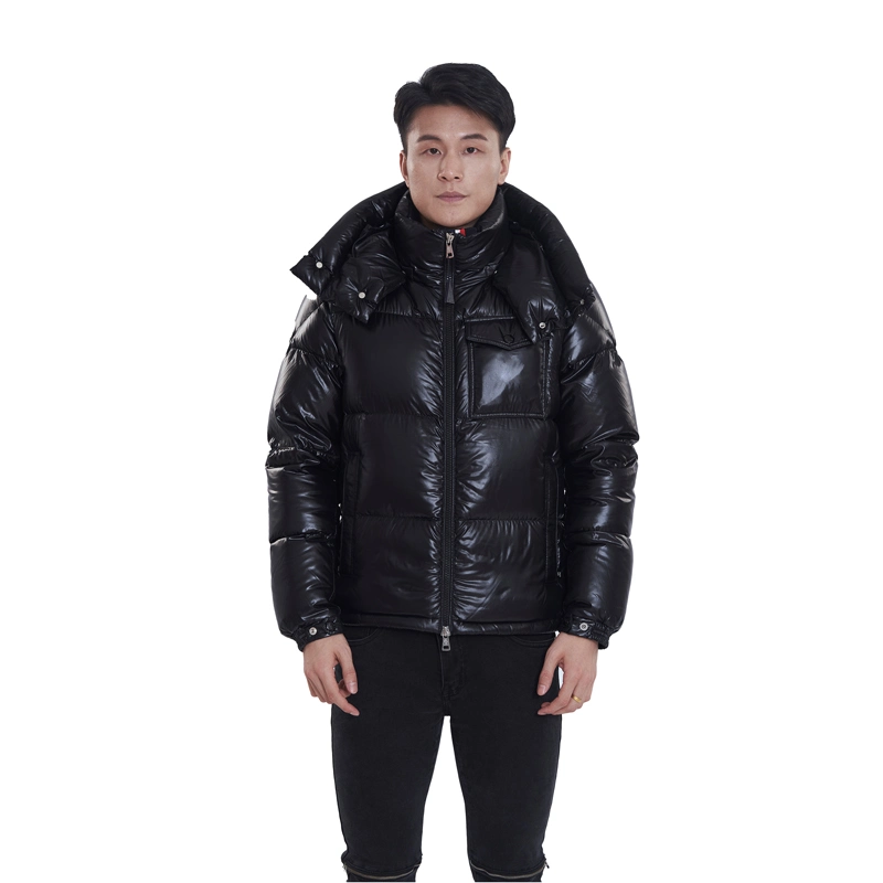 Plus Size Casual Fashion Hood Big Tall Men's Coats Cold Winter Street Wear Long Coat for Man's