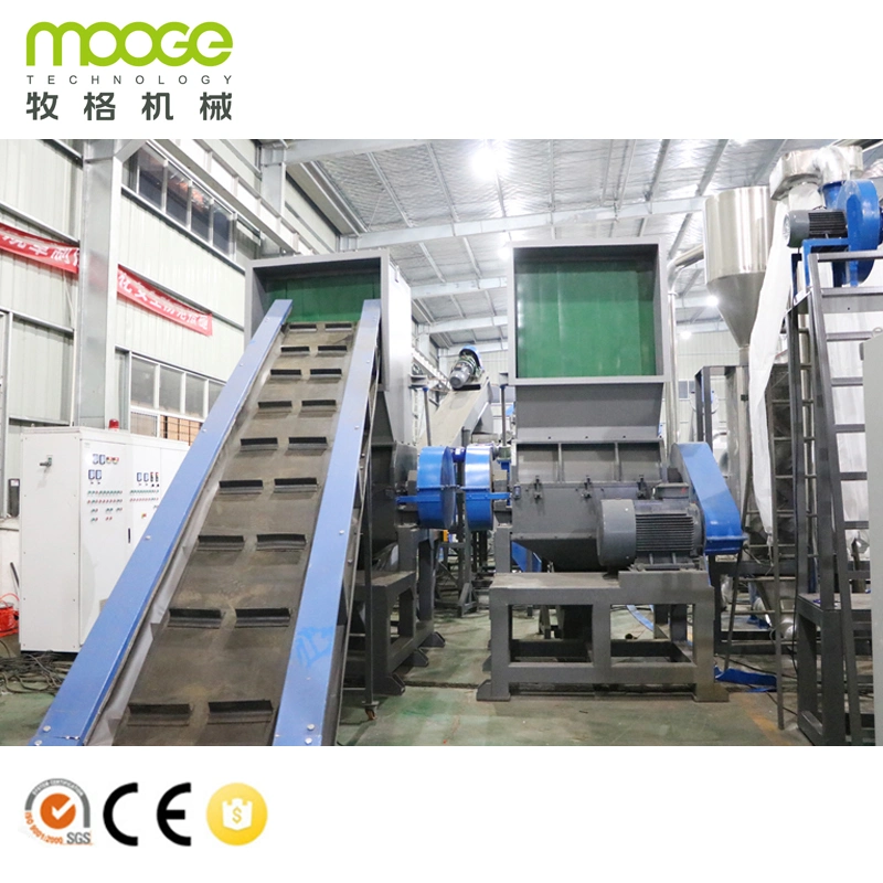 plastic shampoo pet bottle recycling machine line