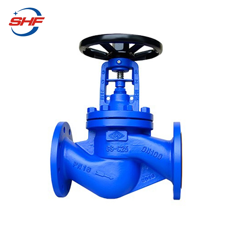 ANSI Cast Steel Bellow Seal Globe Valve Drawings